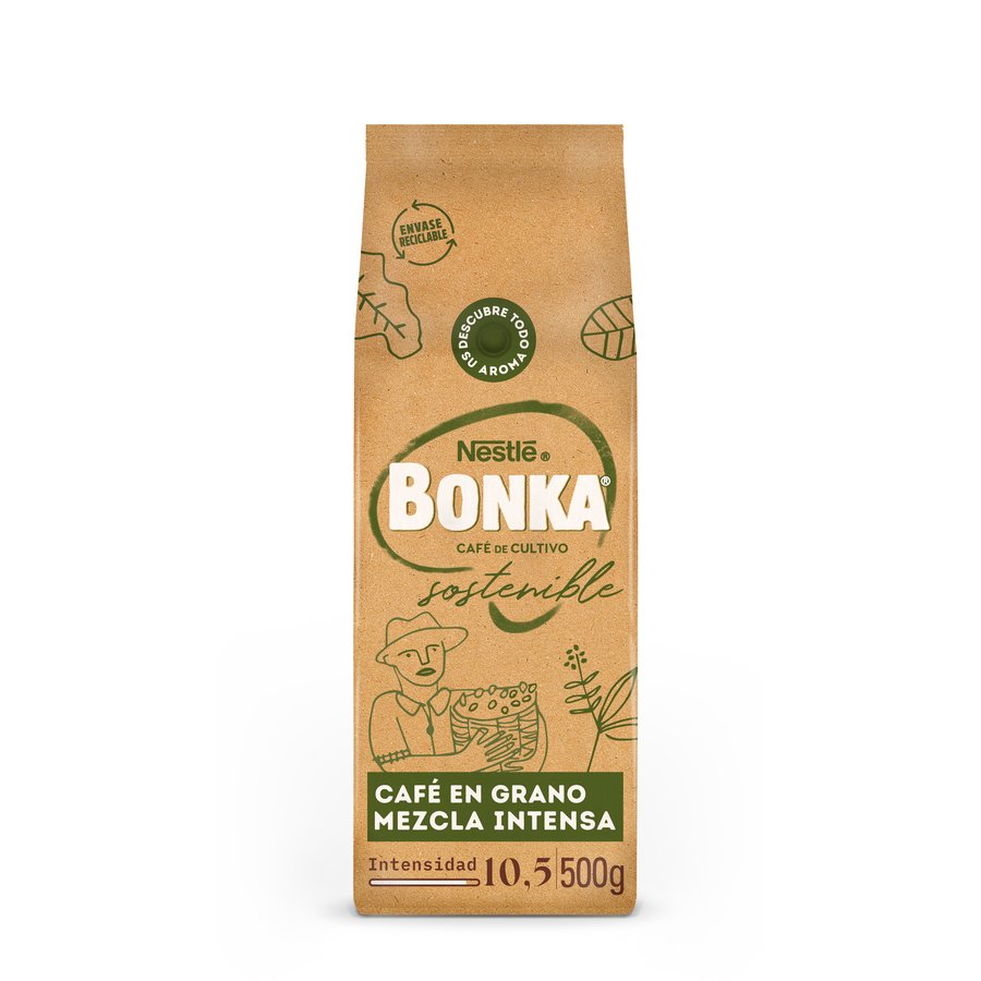 Café grano BONKA mezcla intensa 500 g