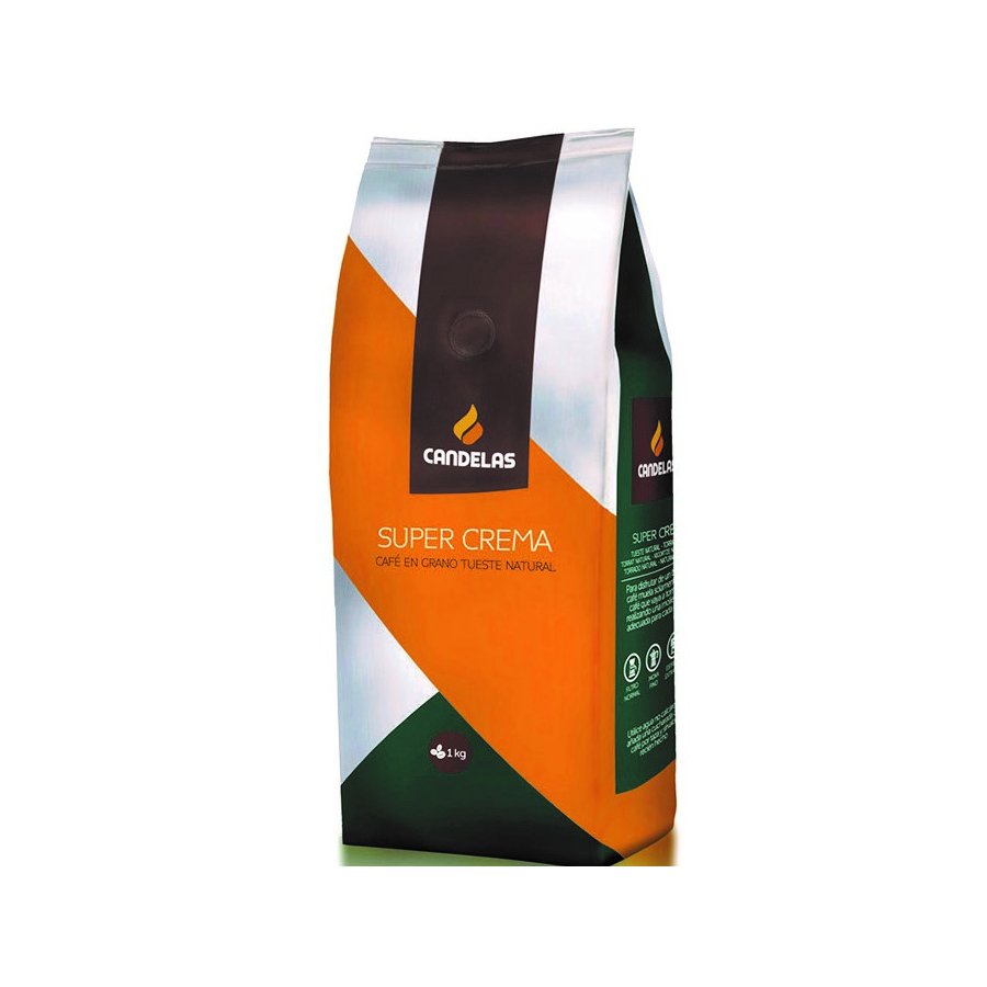 Café grano CANDELAS super crema natural 1 kg
