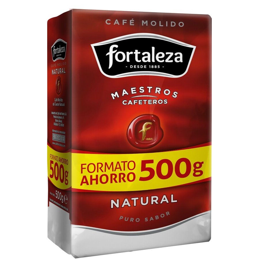 Café molido natural FORTALEZA 500 g
