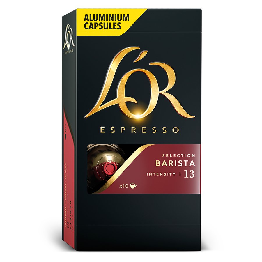 Café cápsulas LOR Espresso Barista 10 cápsulas 52 g