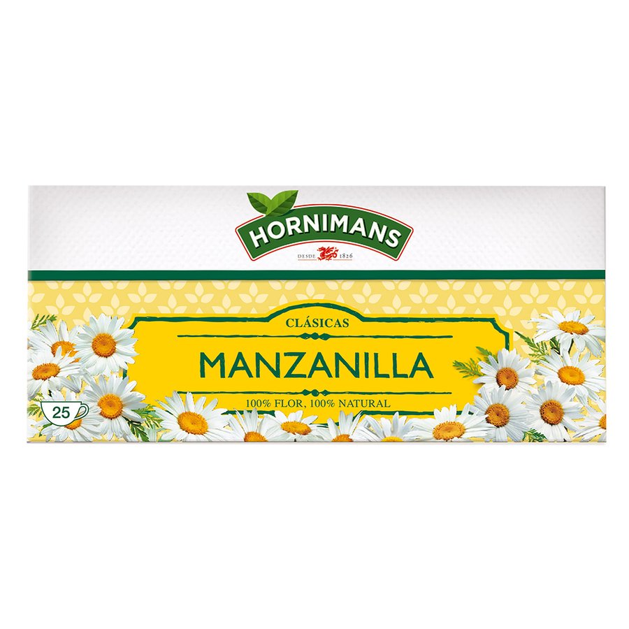 Manzanilla HORNIMANS estuche 25 sobres