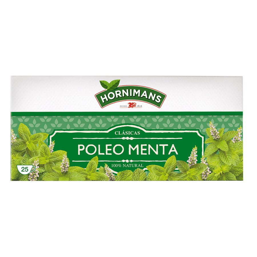 Menta HORNIMANS estuche 25 sobres