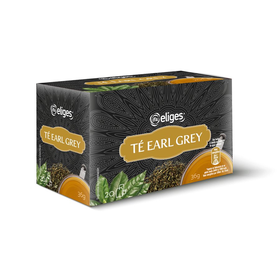 Té earl grey IFA ELIGES 20 unidades