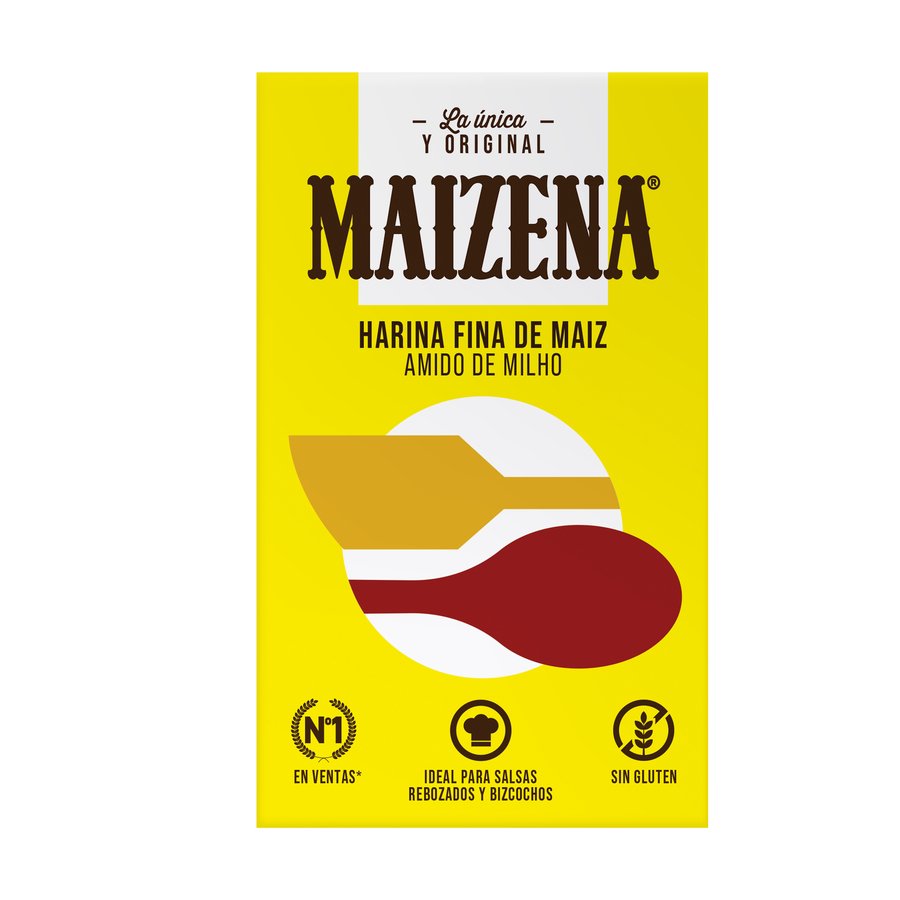 Harina fina maíz MAIZENA caja 400 g
