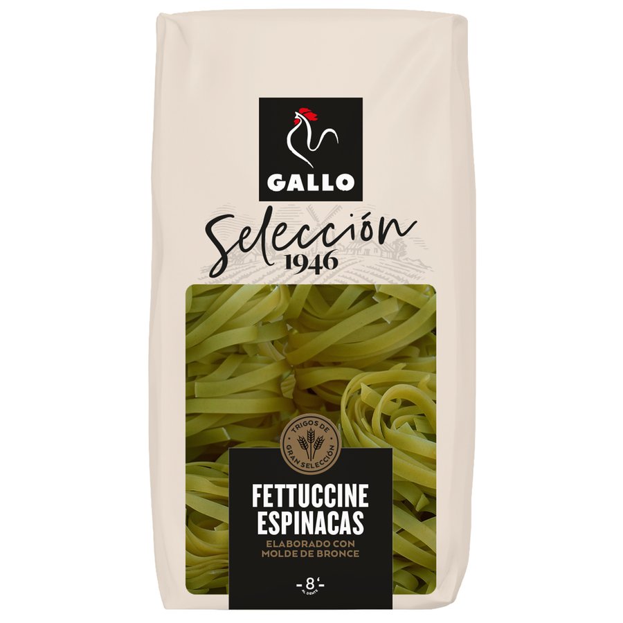 Fetuccini a las espinacas GALLO 250 g