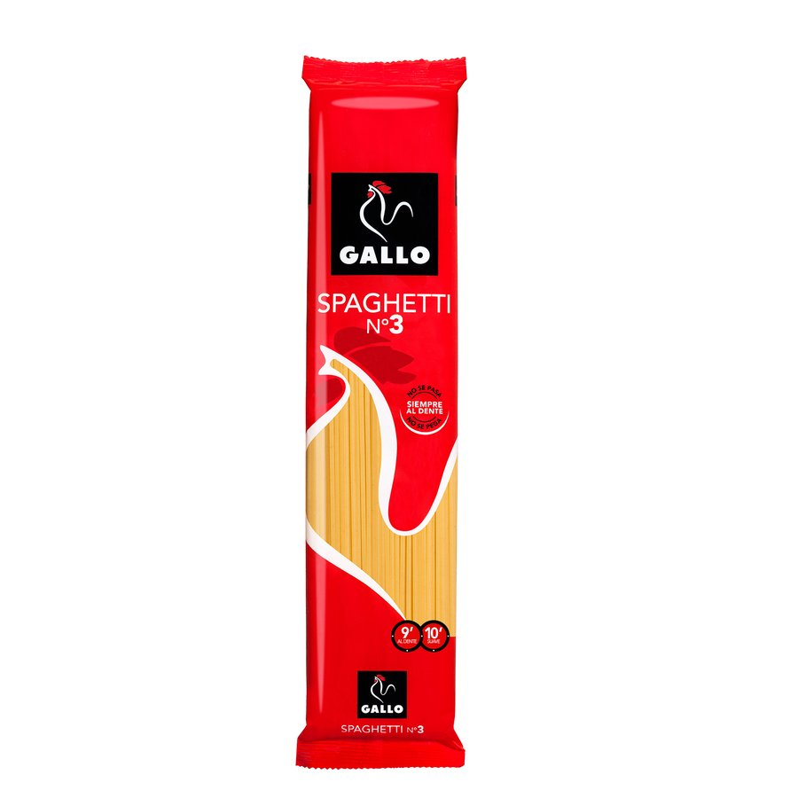 Spaghetti GALLO número 3 250 g
