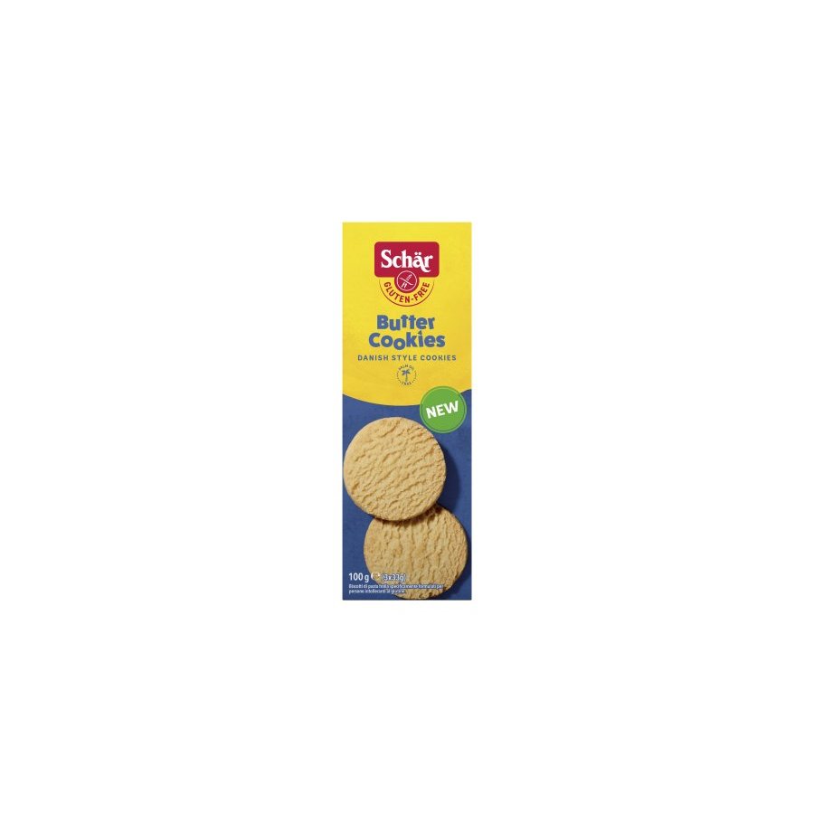 Galletas mantequilla sin gluten butter cookies SCHAR 100 g