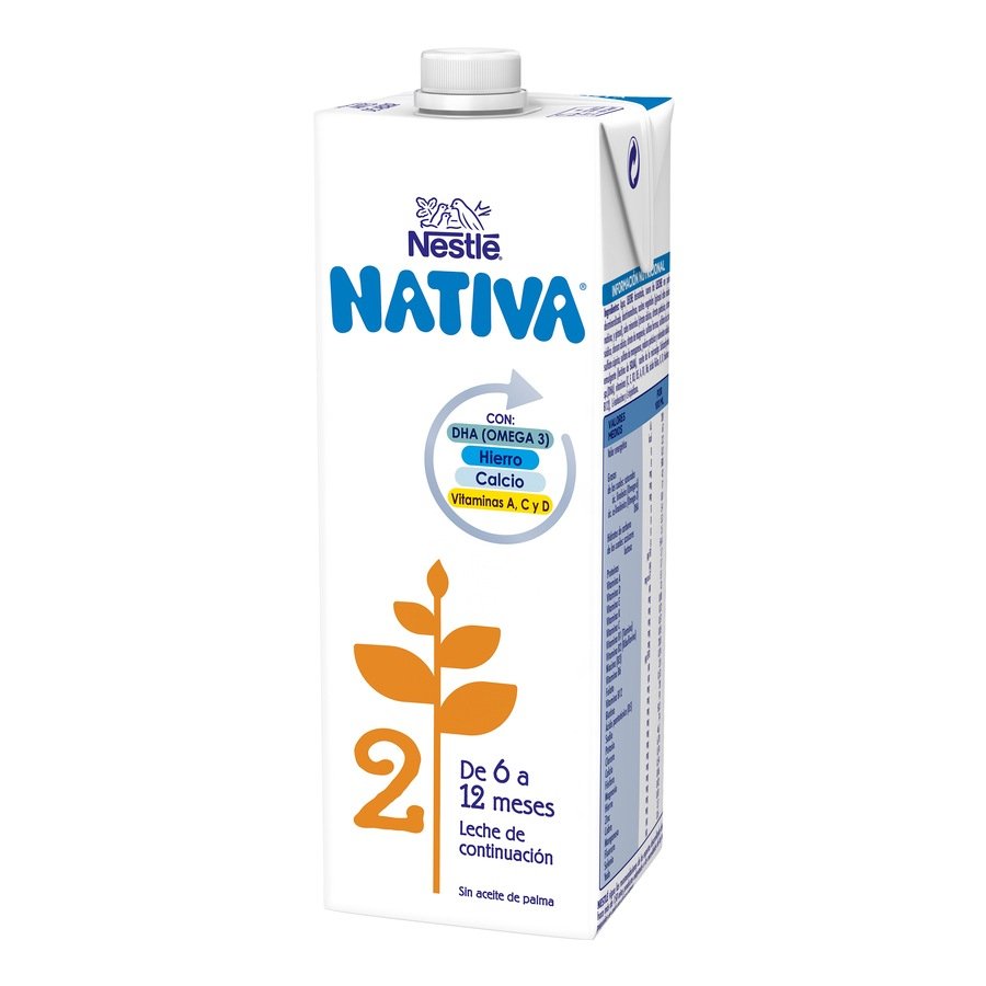 Preparado lácteo NESTLE Nativa-2 líquida 1 litro