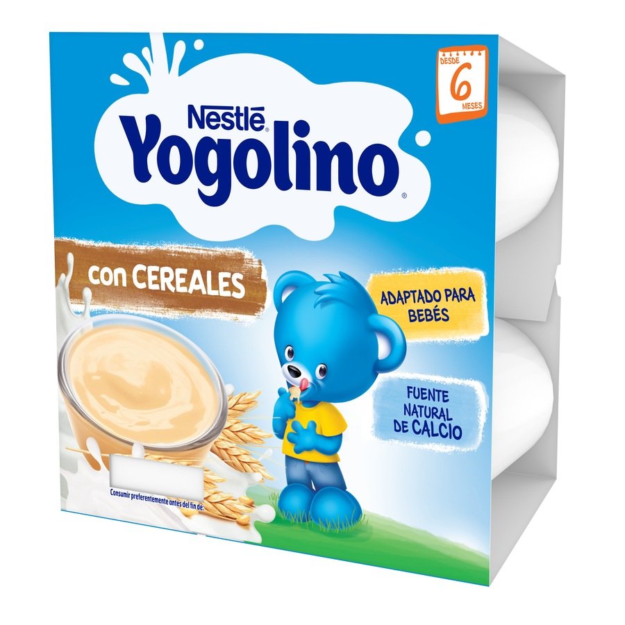 Alimento infantil Nestle YOGOLINO cereales 4x100 g