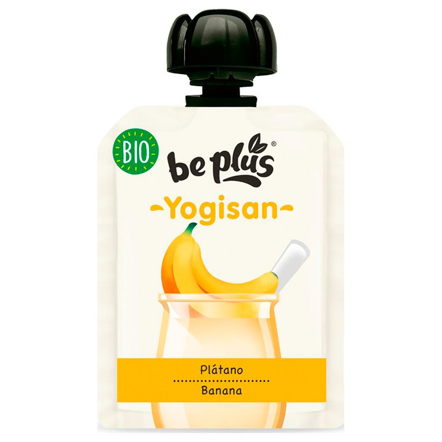 Alimento infantil BE PLUS yogisan plátano bio 90 g