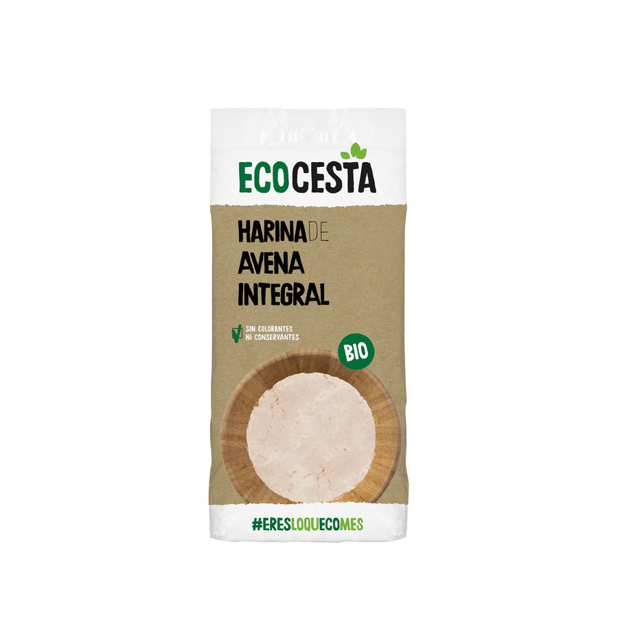 Harina de avena integral BIO ECOCESTA 500 g