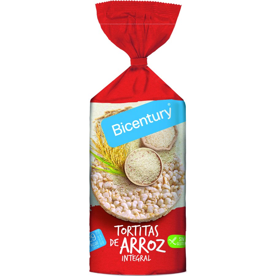Tortitas arroz integral BICENTURY 130 g