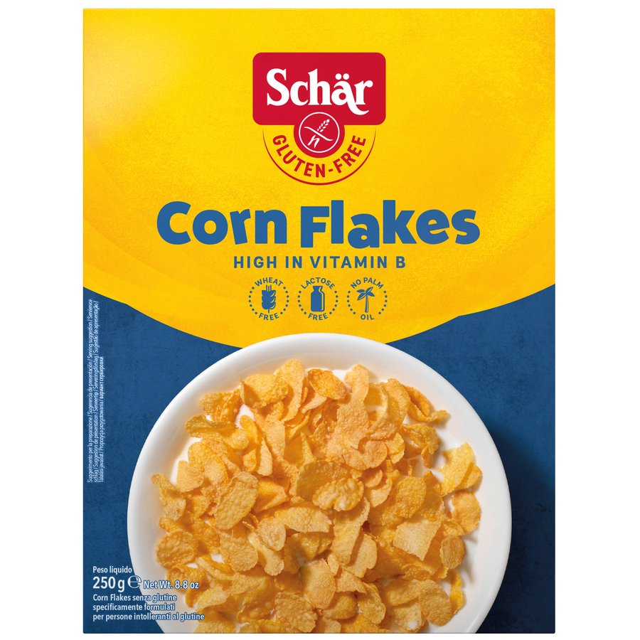 Cereales Corn Flakes sin gluten SCHAR 250 g