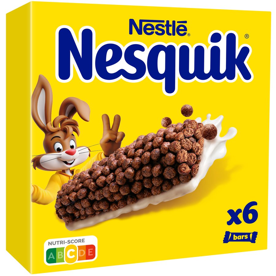 Barritas de cereales NESQUIK caja 6x25 g