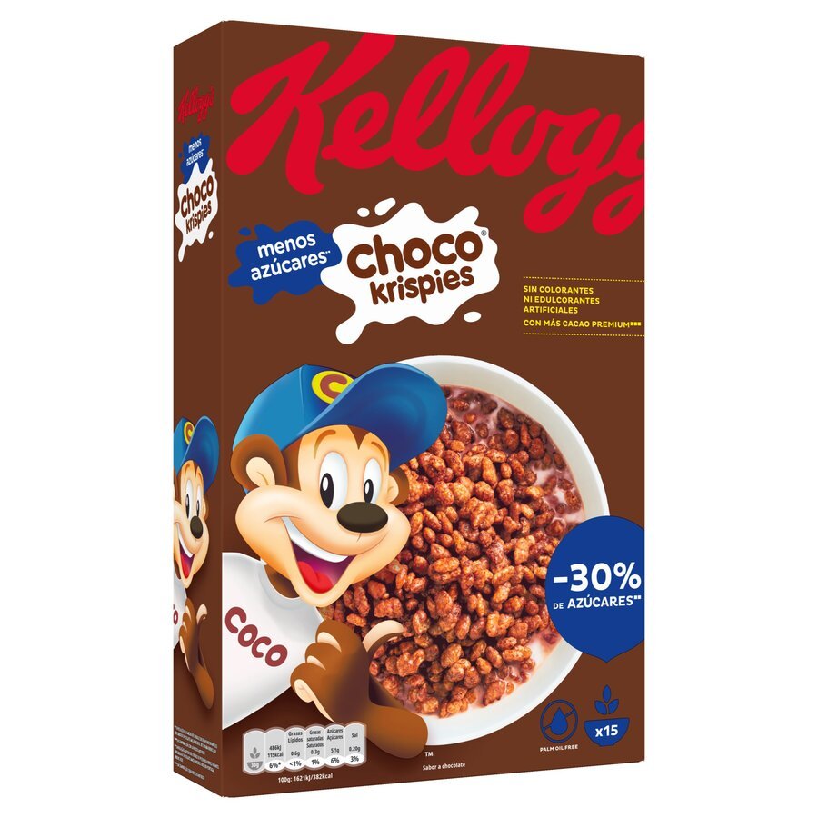 Cereales KELLOGG'S choco krispies 450 g