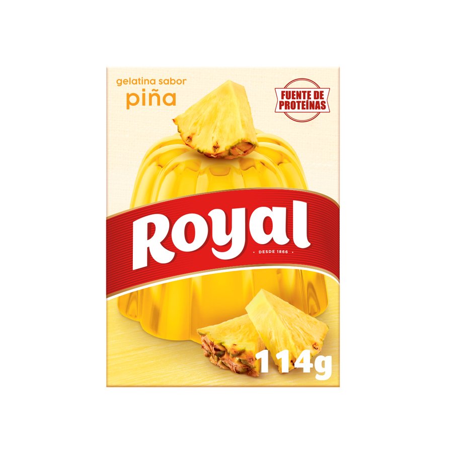 Gelatina ROYAL piña 114 g