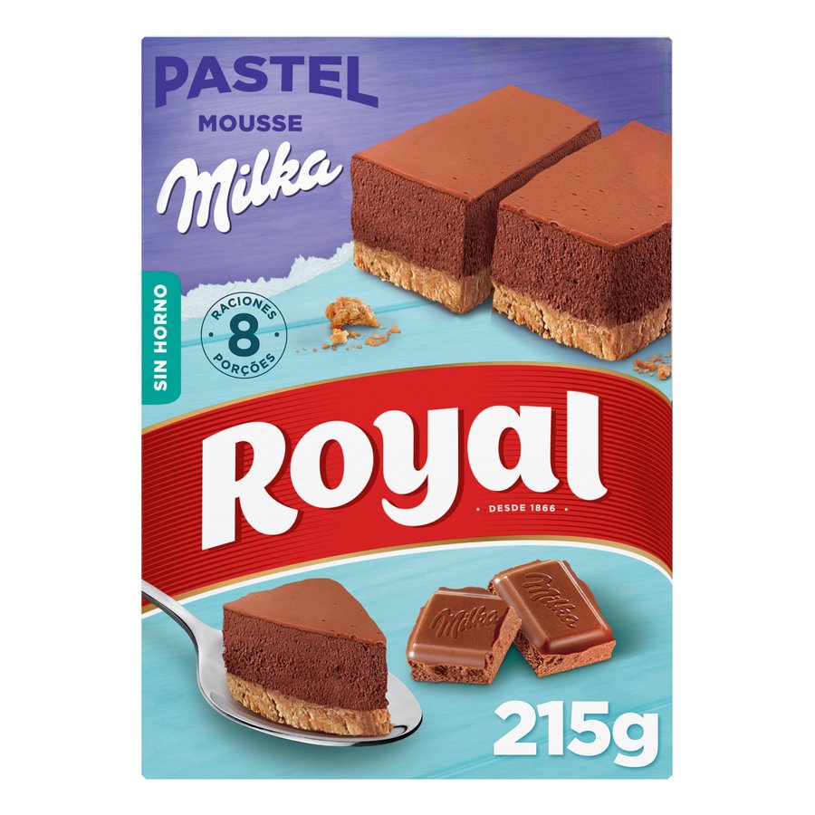 Preparado pastel mousse Milka ROYAL 215 g