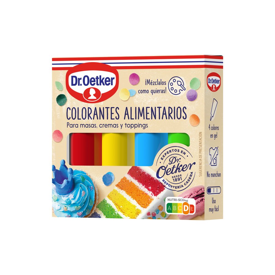 Colorantes alimentarios DR.OETKER 40 g