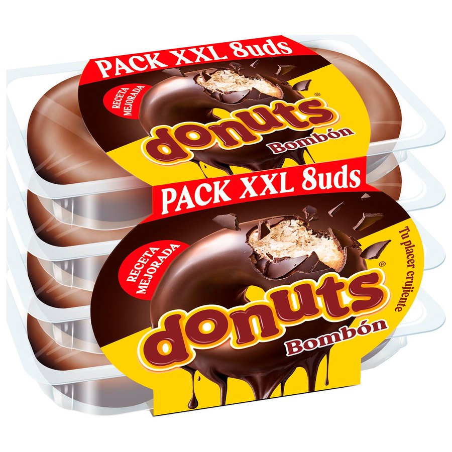 DONUTS bombón 8 unidades 416 g