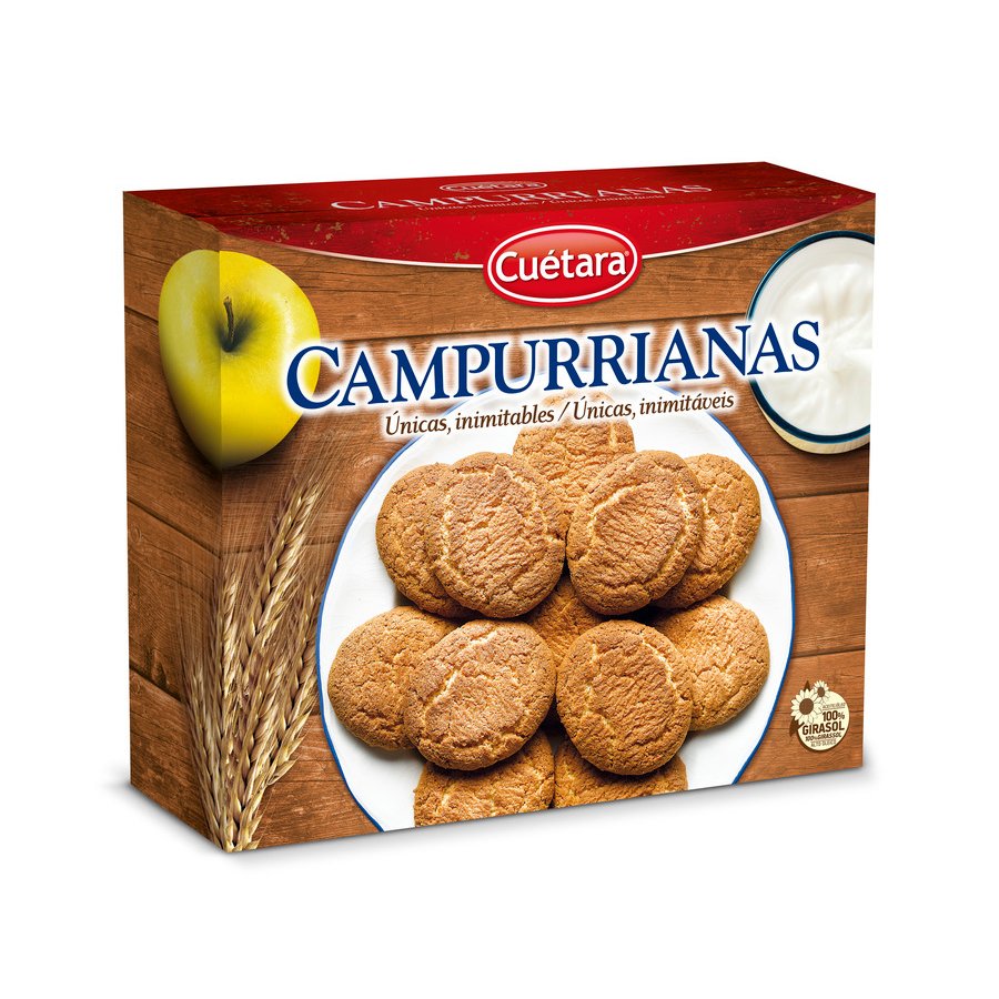 Galletas CUETARA Campurrianas caja 466 g