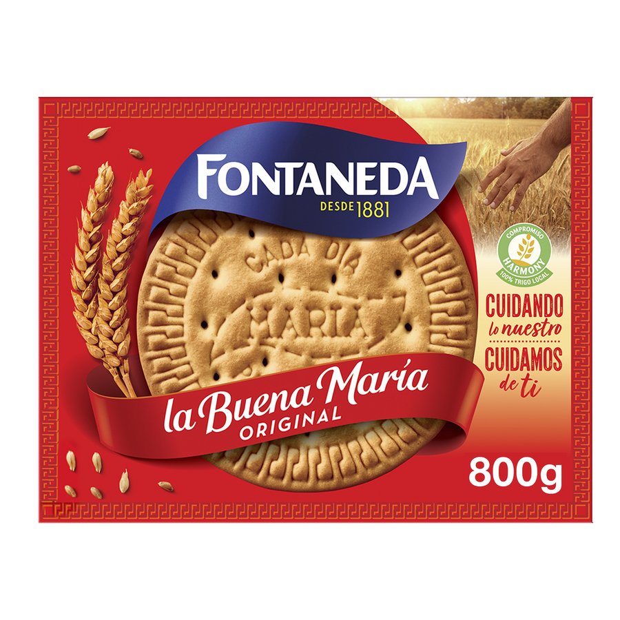 Galletas FONTANEDA María caja 800 g