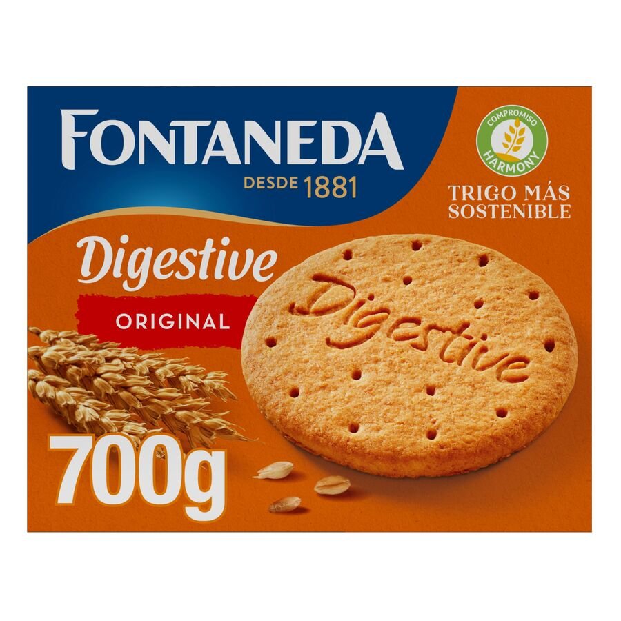 Galletas digestive FONTANEDA caja 700 g