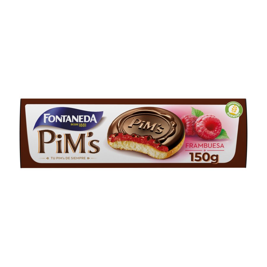 Galleta Lu PIMS frambuesa 150 g