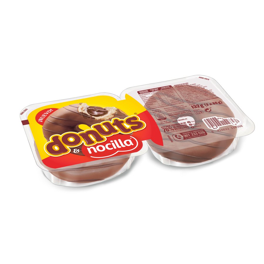 DONUTS Nocilla 2 unidades 136 g