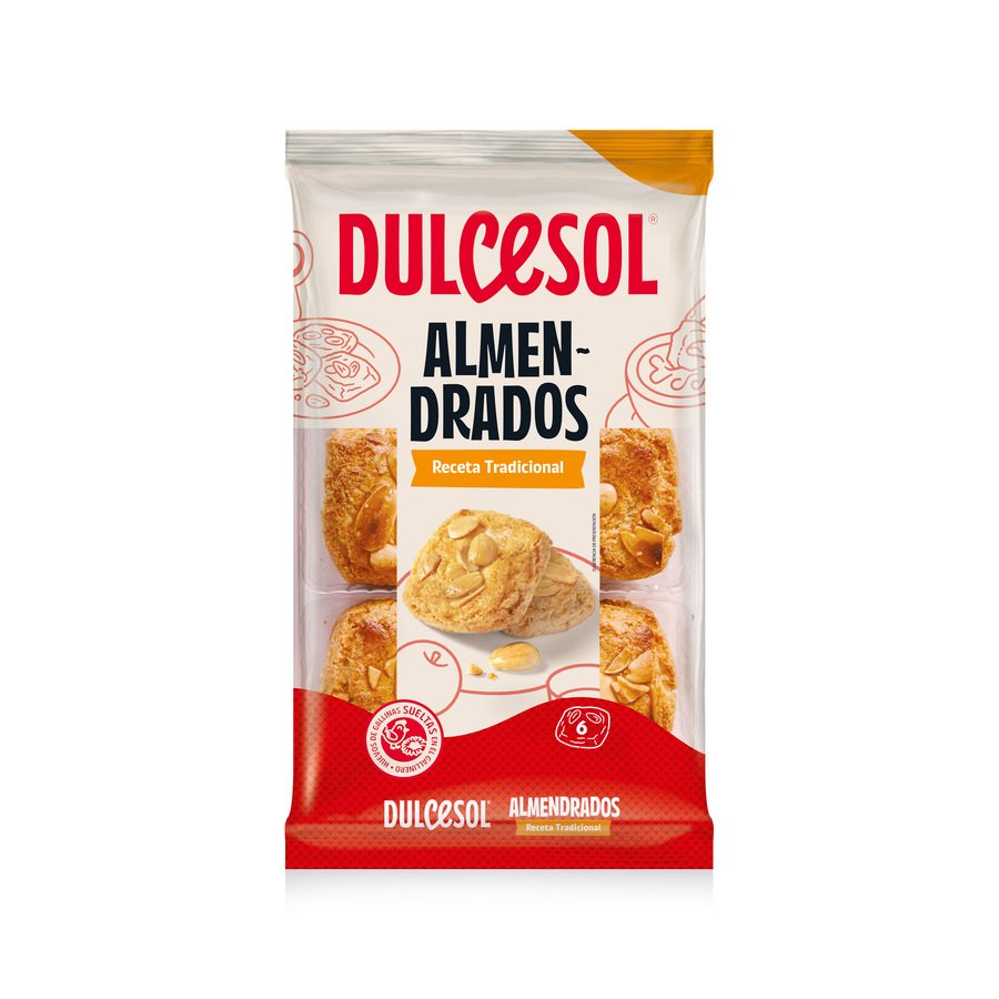 Almendrados DULCESOL bolsa 6 unidades 160 g