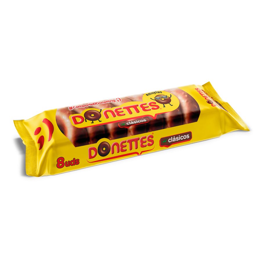 DONETTE clásico 8 unidades 152 g