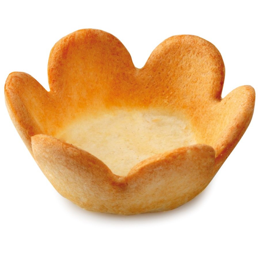 Base crujiente canapé flores mini 12 unidades 42 g
