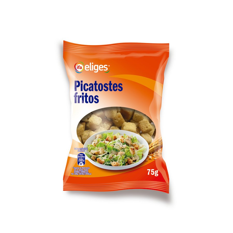 Picatostes fritos naturales IFA ELIGES 75 g