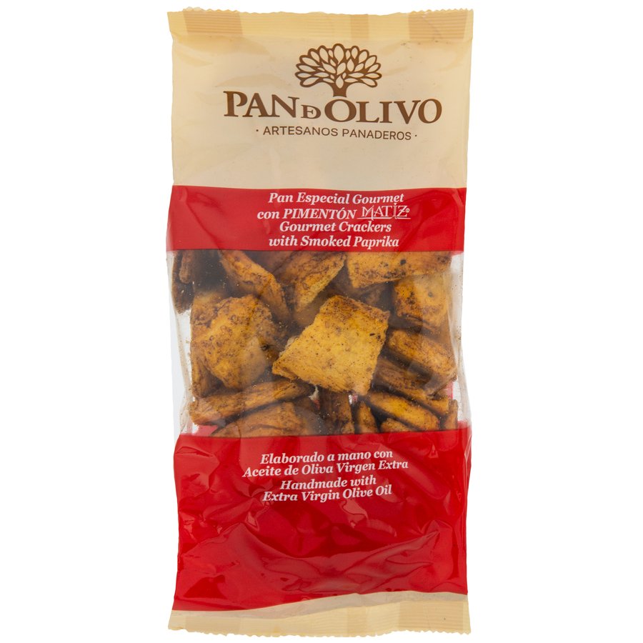 Regañas PAN DE OLIVO pimentón bolsa 200 g