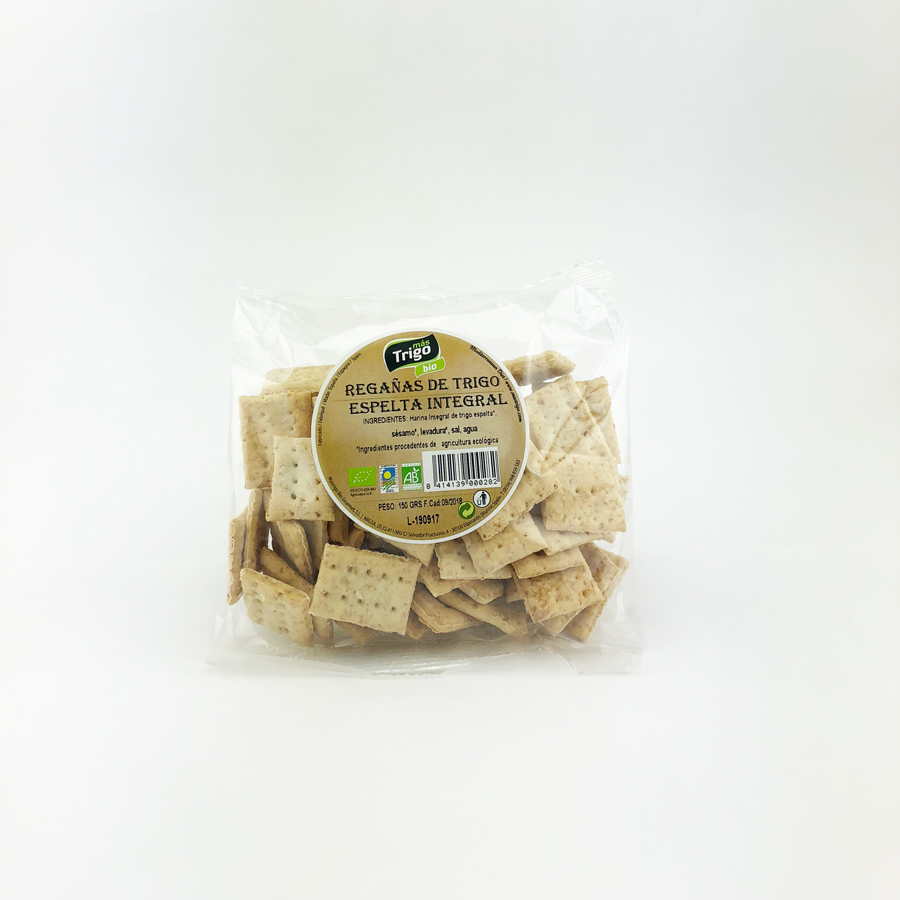Regañas ecológicas espelta integral MASTRIGO 150 g