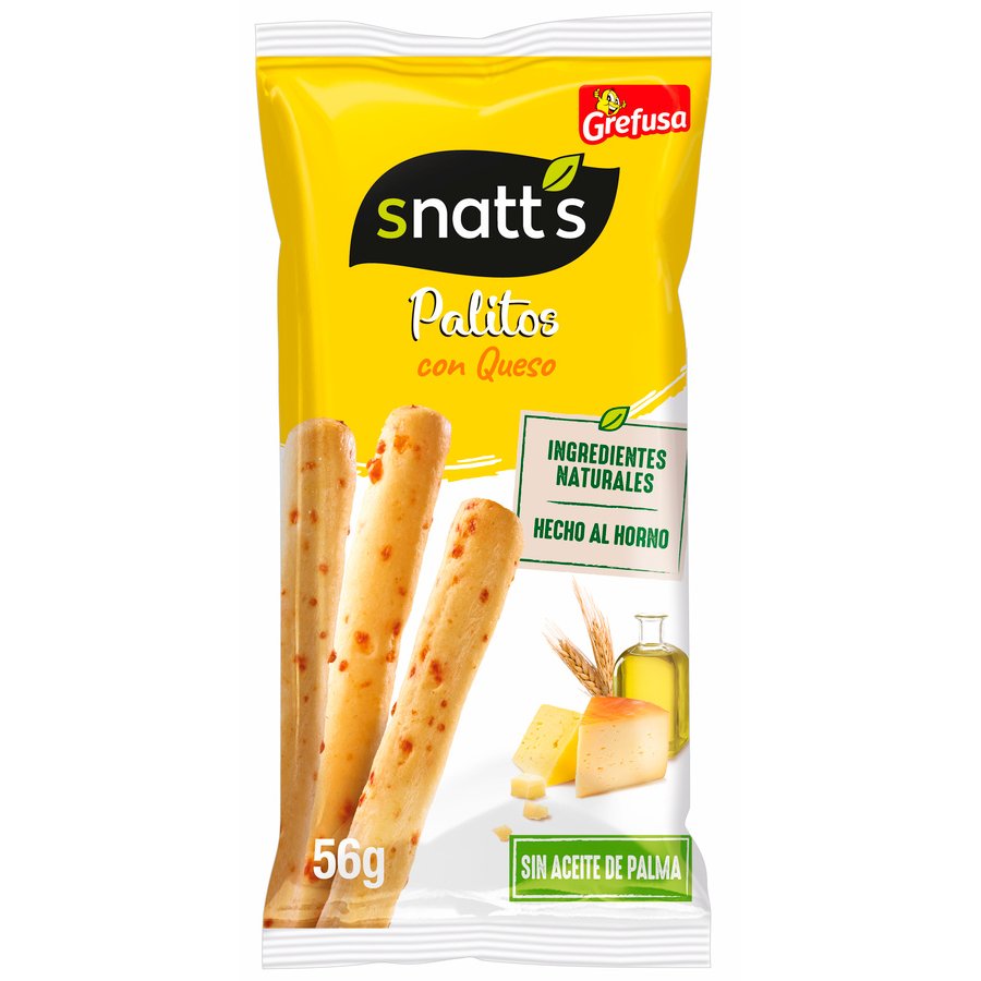 Palitos queso SNATT'S bolsa 56 g