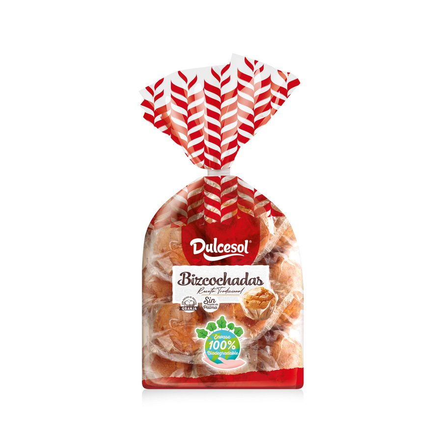 Bizcochadas DULCESOL 10 unidades bolsa 650 g