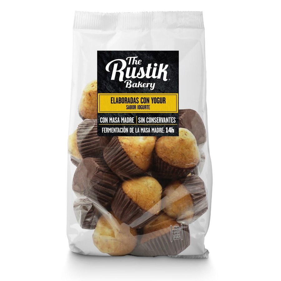 Mini magdalenas RUSTIK BAKERY 190 g