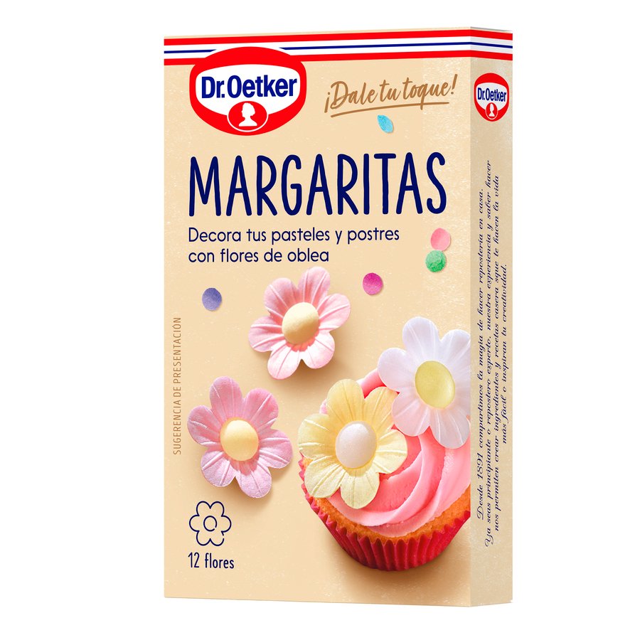 Obleas margaritas para repostería DR.OETKER 4,2 g