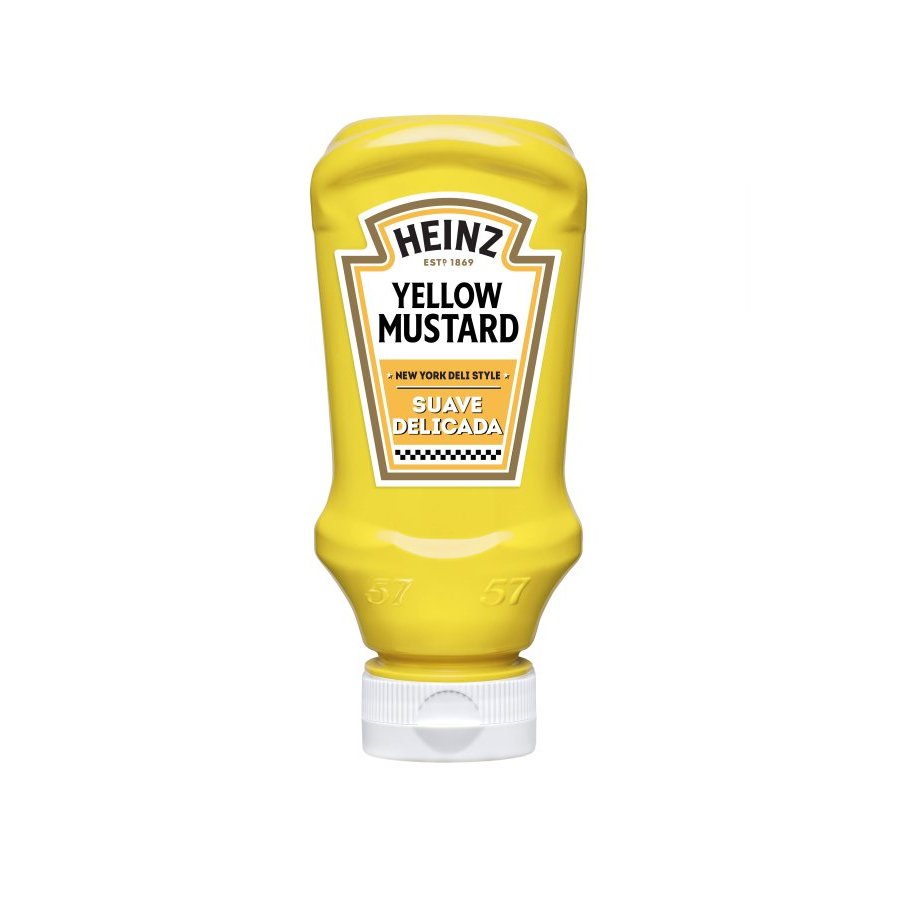 Mostaza amarilla HEINZ New York 220 ml