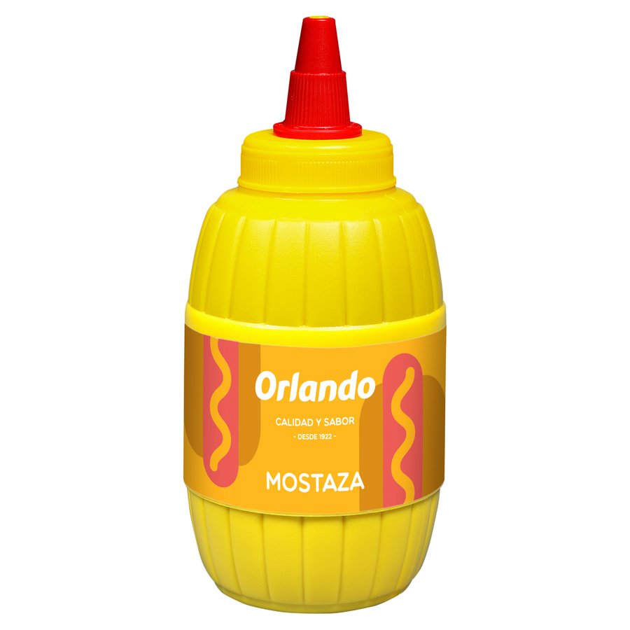 Mostaza ORLANDO bote 290 g
