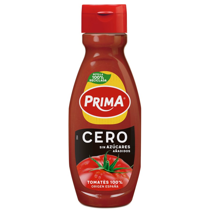 Ketchup PRIMA Cero bote 510 g