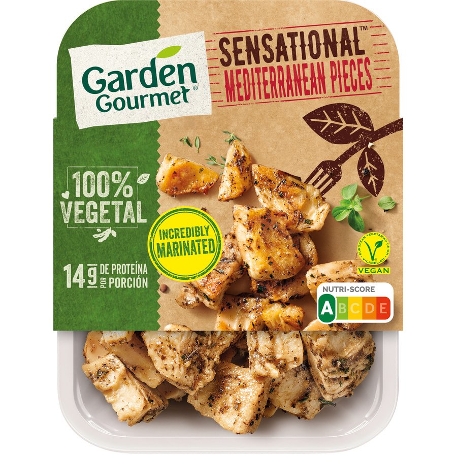 Porciones veganas Sensational Mediterranean GARDEN GOURMET 160 g