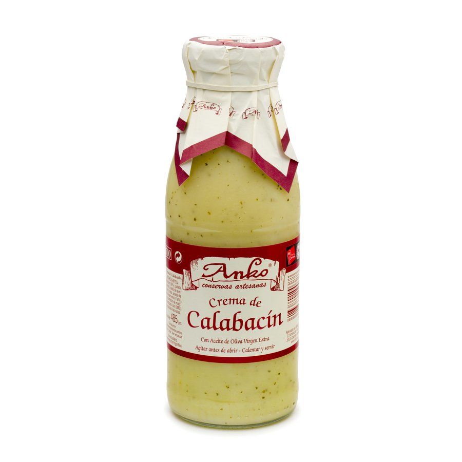 Crema de calabacin ANKO botellín 500 ml.