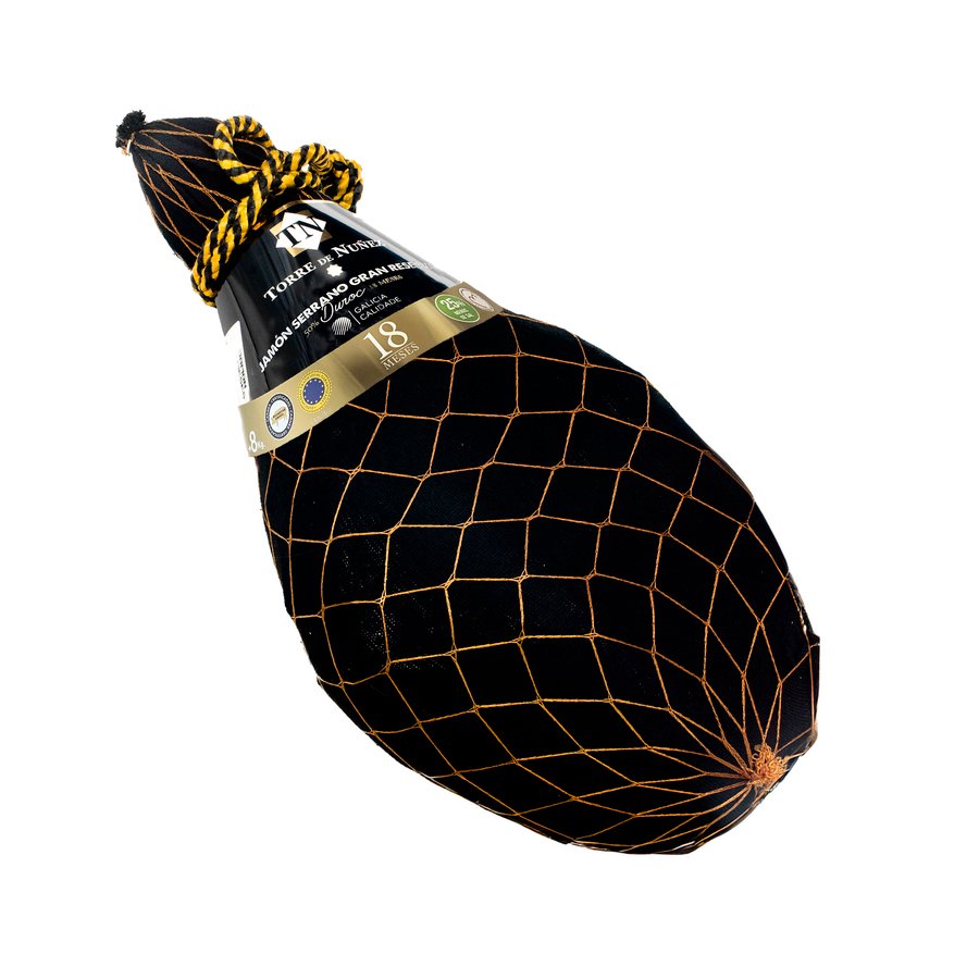 Jamón serrano gran reserva Duroc 18 meses TORRE DE NUÑEZ pieza (7,8-8,2) kg