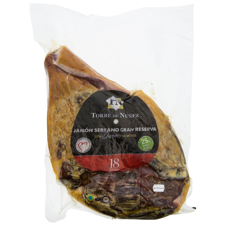 Centro jamón serrano TORRE DE NUÑEZ Duroc reserva kilo