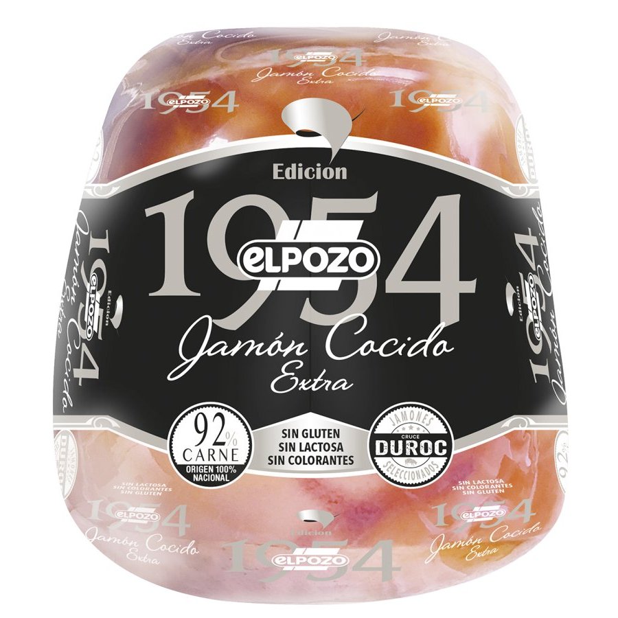 Jamón cocido extra cruce duroc ELPOZO 1954 kilo