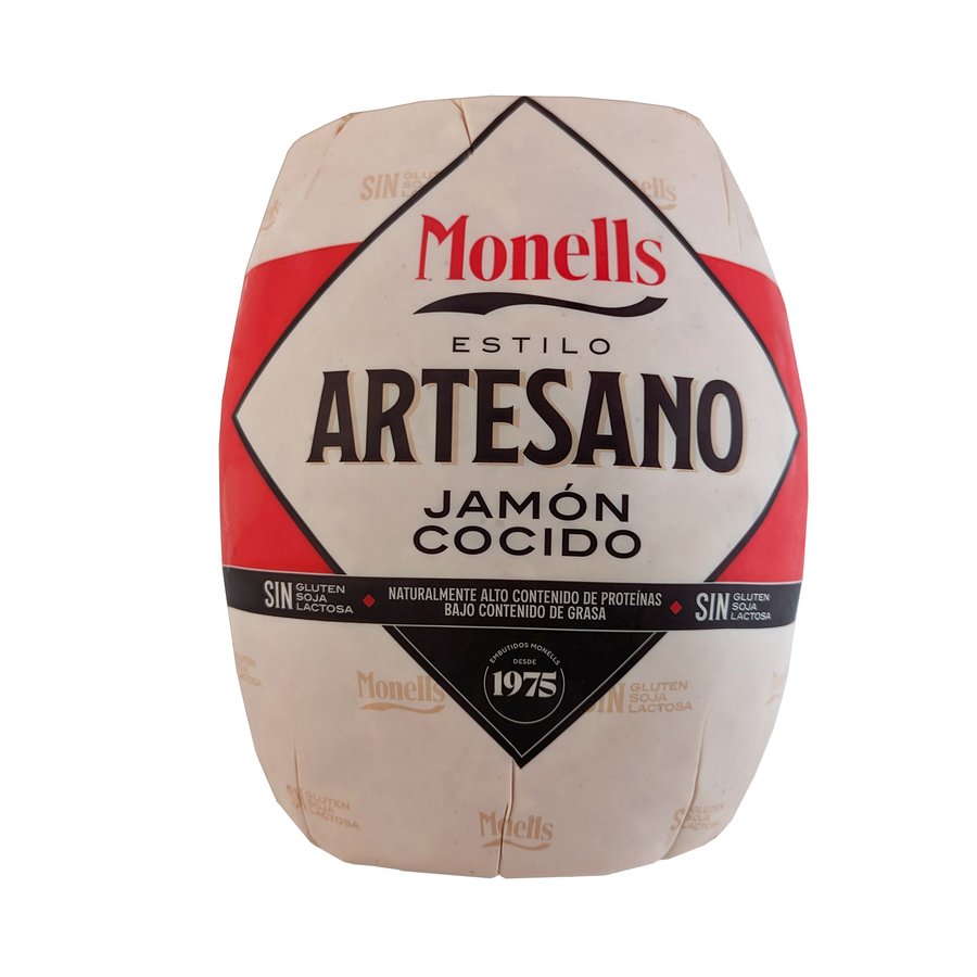 Jamón cocido artesano MONELLS sin gluten kilo