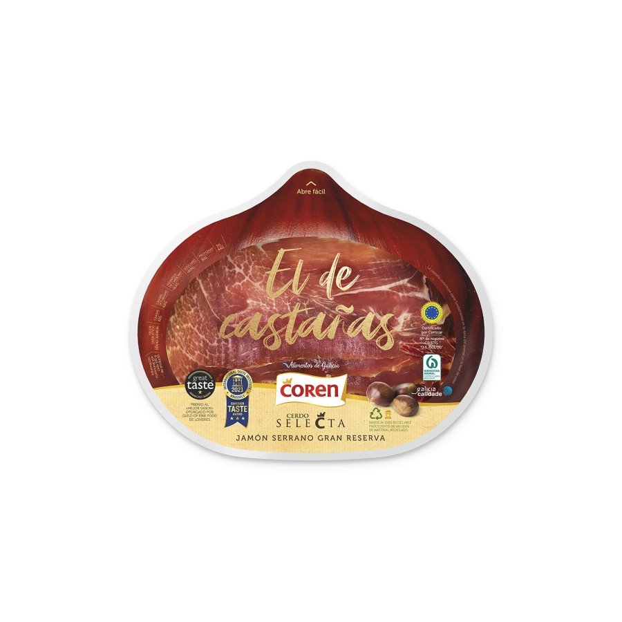 Jamón COREN SELECTA gran reserva lonchas 90 g