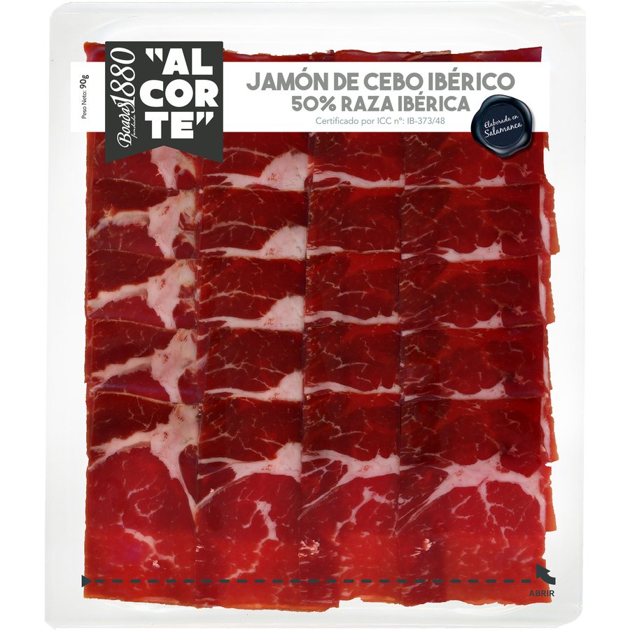 Jamón BOADAS cebo ibérico 50% raza ibérica 90 g