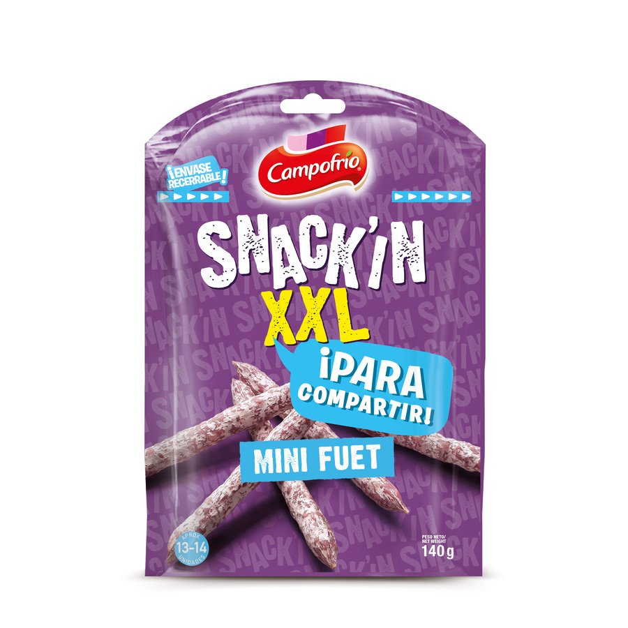 Mini fuet Snack'in XXL CAMPOFRIO 140 g